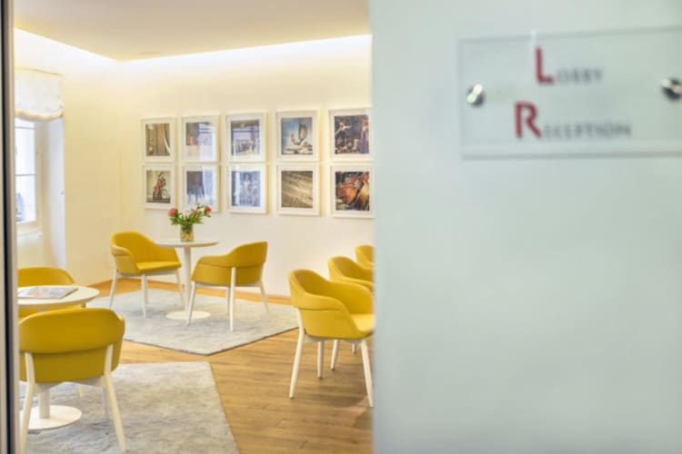 Reception area